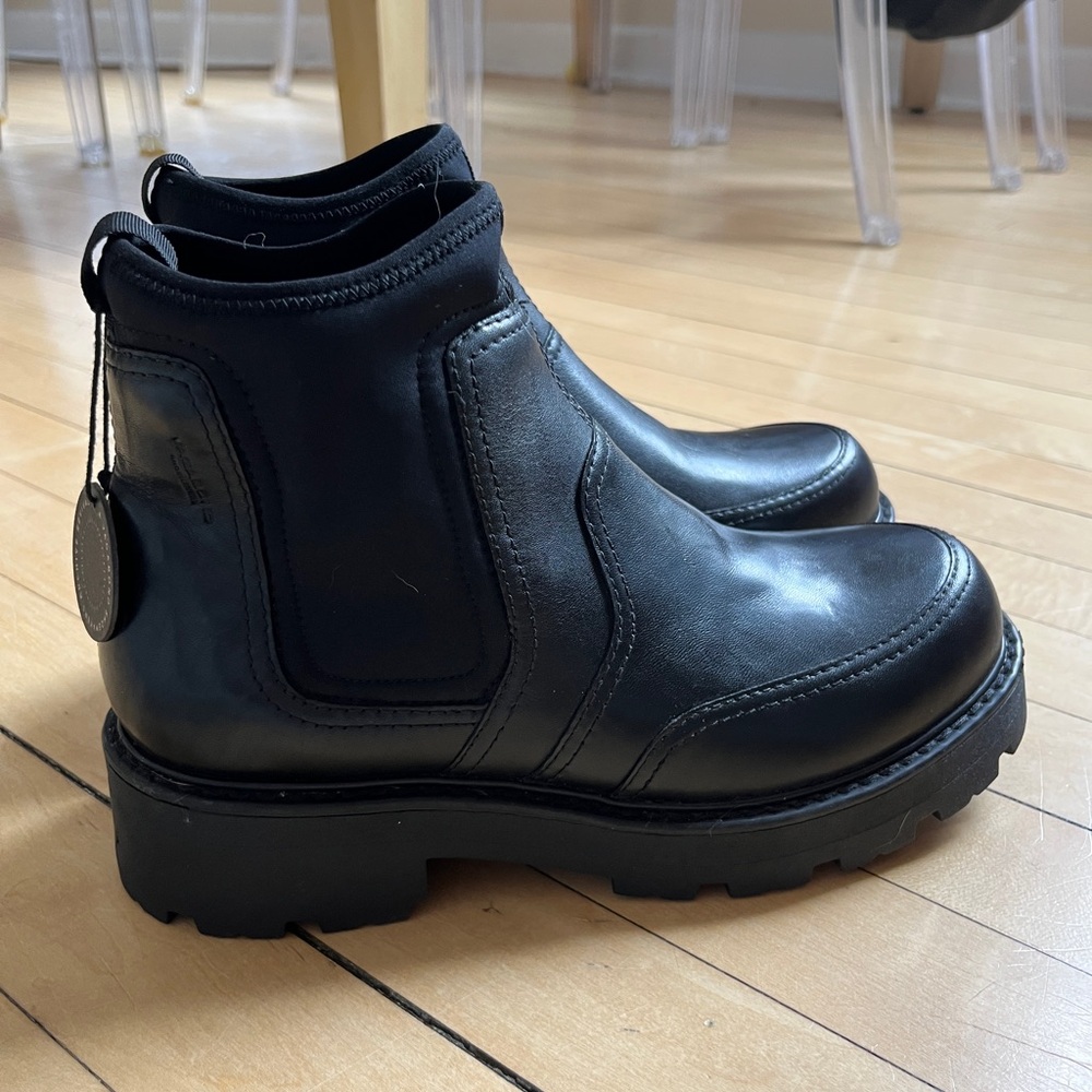 Black Vagabond Boots